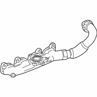 OEM 2018 Chevrolet Cruze Exhaust Manifold Assembly - 55490673