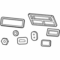 OEM Ram 3500 Seal Kit-A/C And Heater Unit - 68396044AB