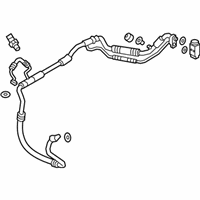 OEM Hyundai Elantra TUBE ASSY-SUCTION & LIQUID - 97775-F3800