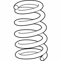 OEM 2012 Acura ZDX Spring, Rear - 52441-SZN-A52