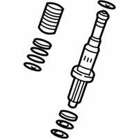 OEM Acura TL Valve Sub-Assembly, Steering - 53641-S3M-A02