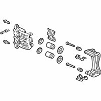 OEM 2002 Acura NSX Caliper Sub-Assembly, Right Front - 45018-SL0-Z00