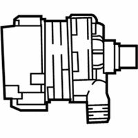 OEM BMW ActiveHybrid 3 Cooling System Electric Coolant Water Pump - 11-51-7-583-965