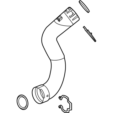 OEM Chevrolet Trailblazer Outlet Tube - 60004316