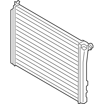 OEM 2021 BMW M4 RADIATOR - 17-11-8-747-893