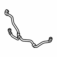 OEM BMW X4 Engine Coolant Hose - 17-12-7-535-536