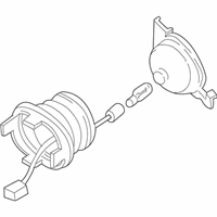 OEM BMW Z8 Reversing Lamp Right - 63-24-8-385-938