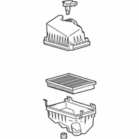 OEM 2012 Lexus HS250h Cleaner Assy, Air W/Element - 17700-28401