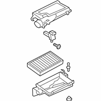 OEM Lexus LS600h Cleaner Assy, Air W/Element - 17700-38142