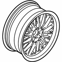 OEM 2004 BMW Z4 Two-Piece Light Alloy Rim - 36-11-6-759-896