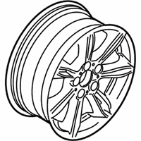 OEM 2004 BMW Z4 Light Alloy Rim - 36-11-6-759-841