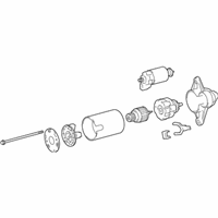 OEM 2019 Lexus ES350 Starter Assy - 28100-0P130