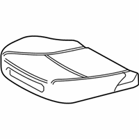 OEM 2017 Toyota Yaris Seat Cushion Pad - 71511-0D470