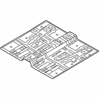 OEM 2011 Hyundai Veracruz Panel-Center Floor - 65111-3J200