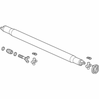 OEM 2019 Chevrolet Silverado 1500 Drive Shaft - 84500380