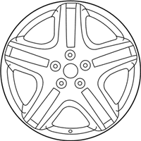 OEM 2006 Lexus LS430 Wheel, Disc - 42611-50430