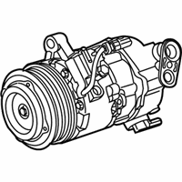 OEM 2018 Cadillac CTS Compressor - 84123920