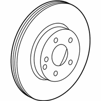 OEM Infiniti QX30 Rotor-Disc Brake, Front - 40206-5DH0A