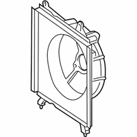 OEM 1999 Toyota Camry Fan Shroud - 16711-0A130