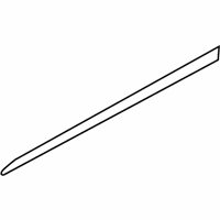 OEM Saturn Molding, Front Side Door Center - 24461109