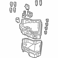 OEM 2010 Acura RDX Box Assembly, Relay - 38250-STK-A02