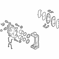 OEM 2020 Kia Sedona Front Brake Assembly, Left - 58110A9000