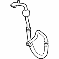 OEM Kia Soul Cooler Line Suction Hose - 977632K301