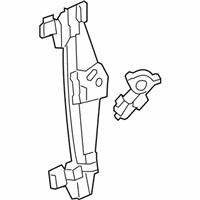 OEM 2009 GMC Sierra 1500 Regulator - 15901325