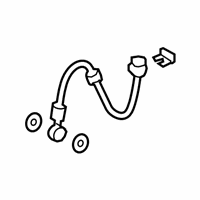 OEM 2020 Acura RDX Set, Front Brake Hose - 01465-TJB-A00