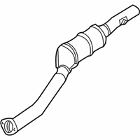 OEM 2001 BMW 540i Catalytic Converter - 18-30-1-437-545