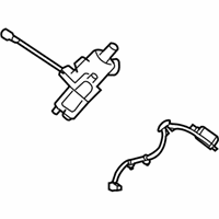 OEM 2010 Infiniti FX50 Power Steering Gear Sub Assembly - 49210-1CA1B