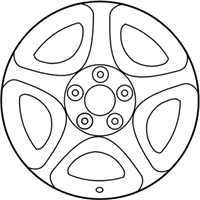 OEM 2001 Lexus IS300 Wheel, Disc - 42611-24300