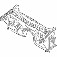 OEM 2006 BMW 330Ci Splash Wall - 41-13-8-230-518