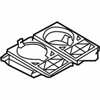 OEM 2003 BMW 760Li Drink Holder, Centre Console - 51-16-7-022-816