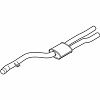 OEM BMW X3 Front Silencer - 18-30-8-693-965