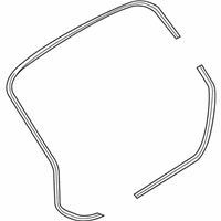 OEM 2015 BMW X1 Trunk Lid Gasket - 51-76-2-990-474