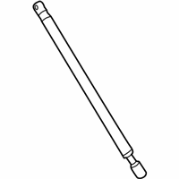 OEM BMW X1 Gas Pressurized Spring, Trunk Lid - 51-24-2-990-136