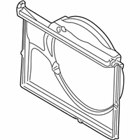 OEM BMW Fan Shroud - 17-11-2-229-122