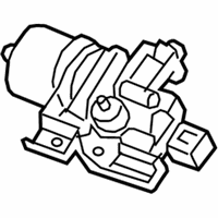 OEM Hyundai Ioniq Windshield Wiper Motor Assembly - 98110-G2000