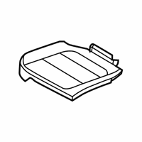 OEM Ford Escape PAD - REAR SEAT CUSHION - LJ6Z-7863840-B