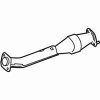 OEM 2004 Nissan Titan Exhaust Tube Assembly, Front Left - 20020-ZH35B