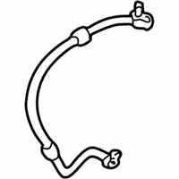 OEM 2003 Kia Sedona Lower Flexible Hose - 1K52Y61462B