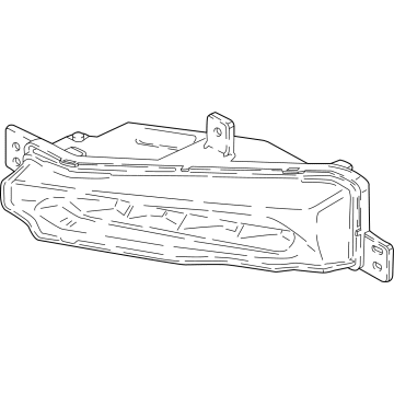 OEM 2020 BMW X5 Front Fog Lamp, Led, Left - 63-17-7-406-365