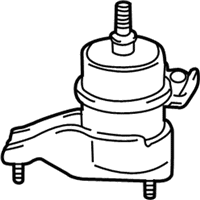 OEM 2017 Toyota Avalon Rear Mount - 12372-0H130