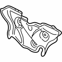 OEM 1995 Acura Integra Cover B, Exhaust Manifold - 18121-P30-000