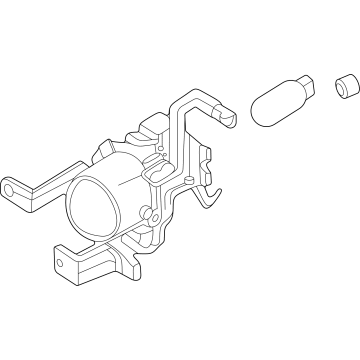 OEM Kia Seltos Front Fog Lamp Assembly, Left - 92201Q5010