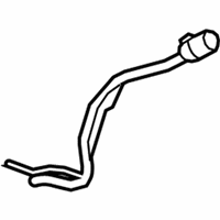 OEM Lexus LS460 Pipe Sub-Assembly, Fuel - 77201-50180