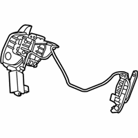 OEM 2013 Acura MDX Switch Assembly, Paddle Shift (Medium Gray) - 78560-STX-A42ZB