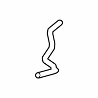 OEM 2021 Toyota Corolla Overflow Hose - 16261-37160