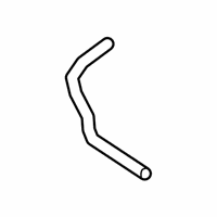 OEM 2022 Toyota Corolla By-Pass Hose - 16267-37100
